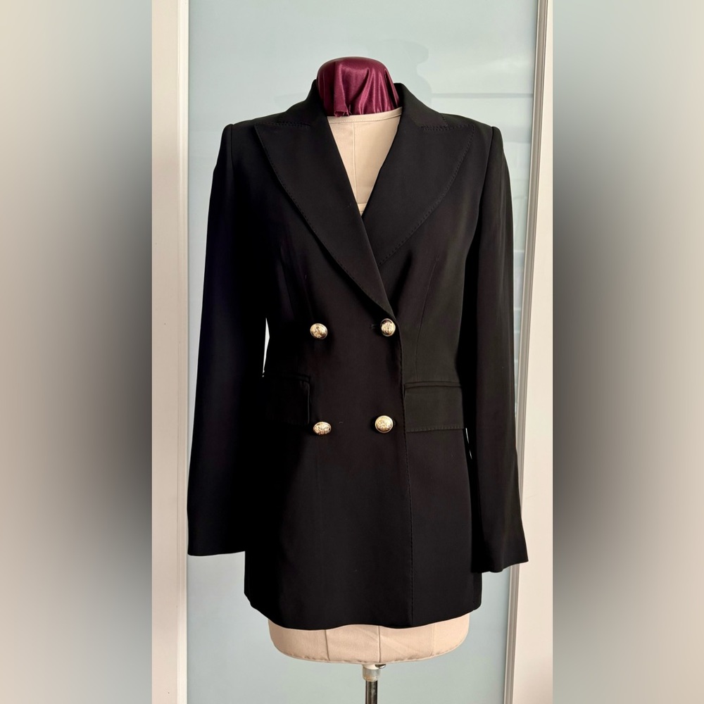 Massimo Dutti Black Blazer Size 0